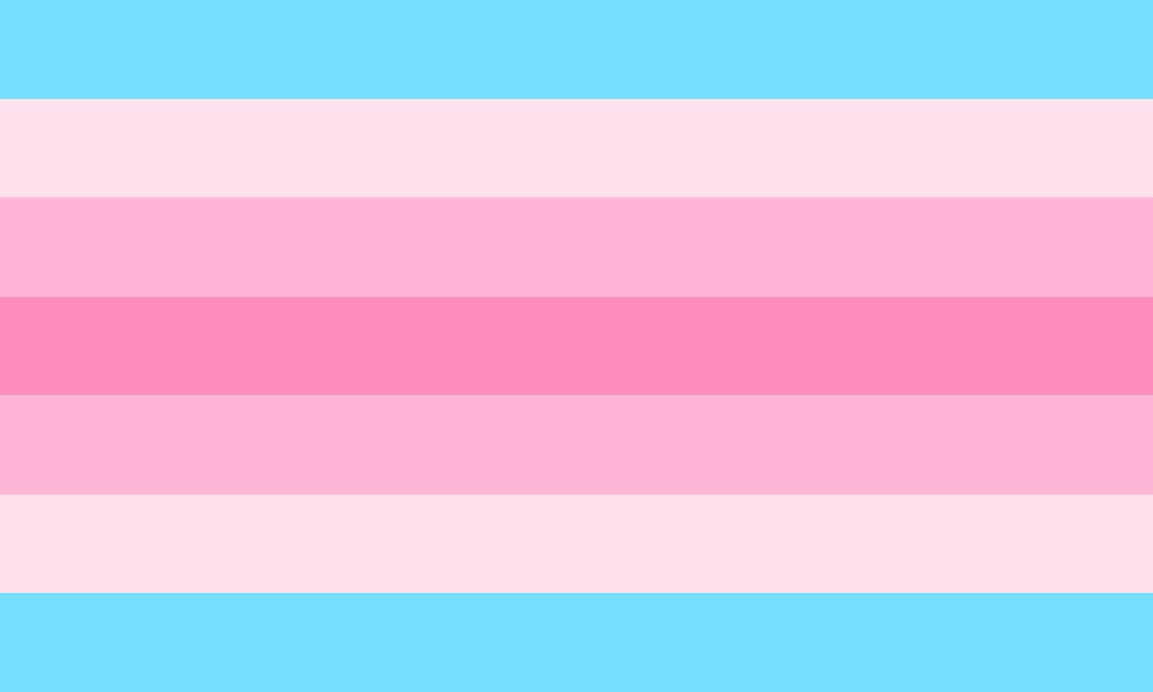 Trans Feminine Flag
