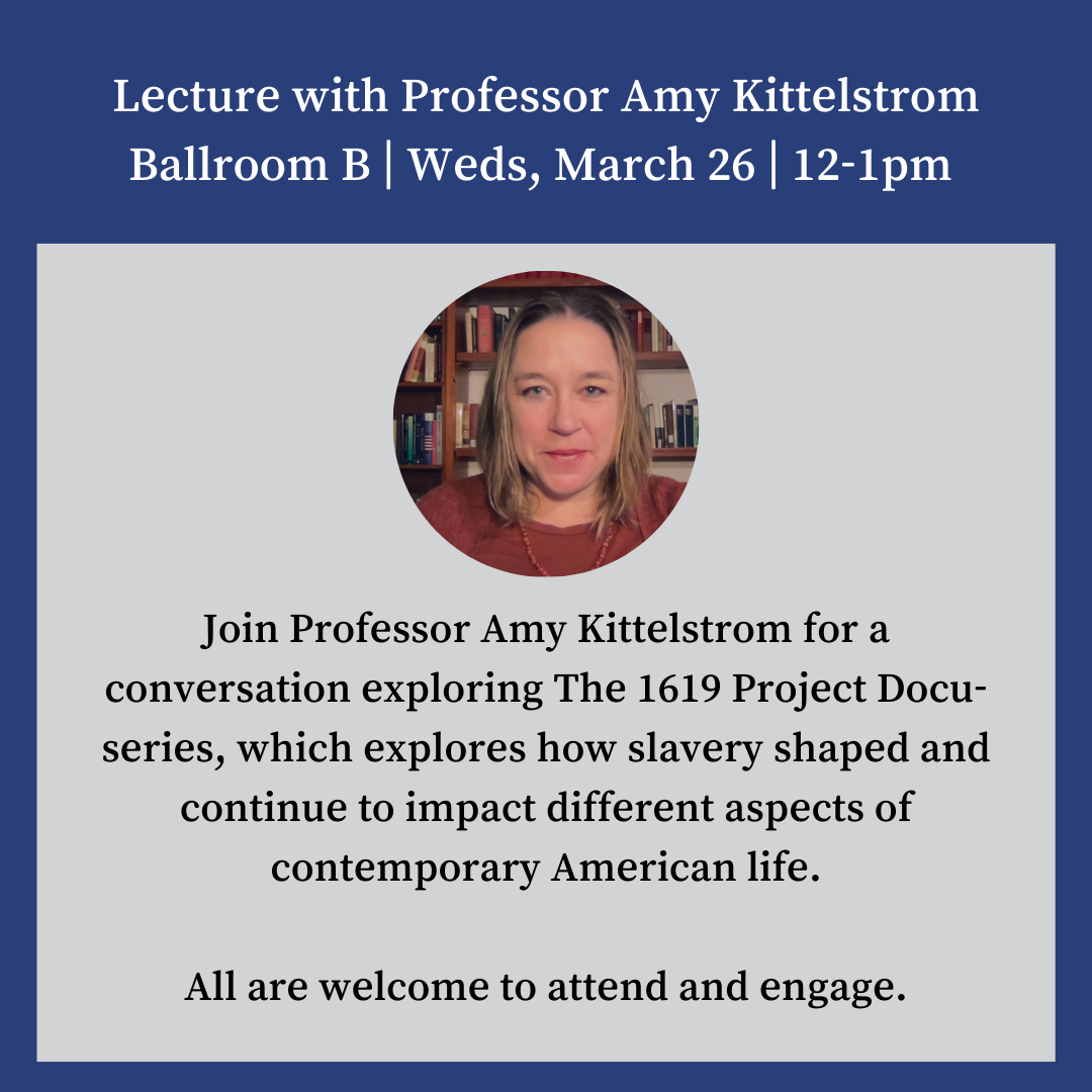 Lecture with Professor Amy Kittelstrom | The HUB Center at Sonoma State ...