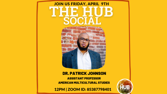 The HUB Social Featuring Dr. Patrick Johnson