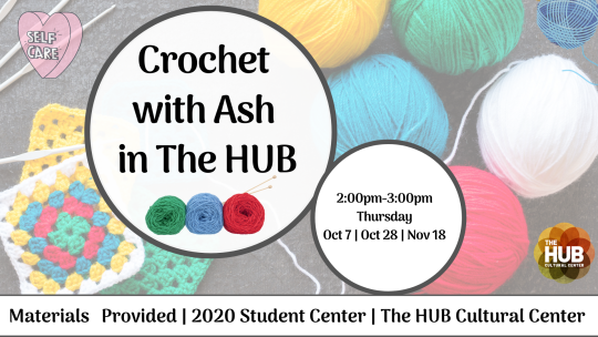 Crochet w/Ash in the hub